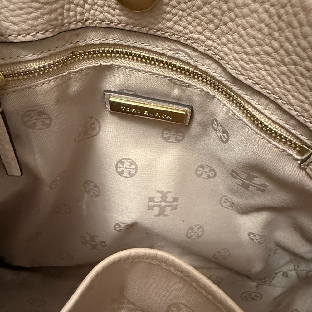 Tory Burch Pink Leather Ella Chain Tote - Picture 10 of 12